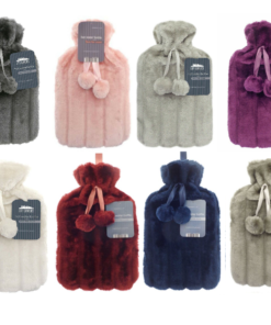 Hot Water Bottle Pom Poms