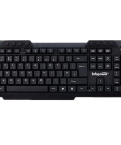 Full Size Wireless Multimedia Keyboard Infapower X204