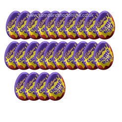 Cadbury Creme Eggs Xmas Eggs Christmas Easter Milk Chocolate - 20x Creme Eggs