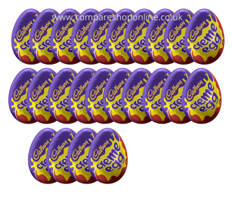 Cadbury Creme Eggs Xmas Eggs Christmas Easter Milk Chocolate – 20x Creme Eggs