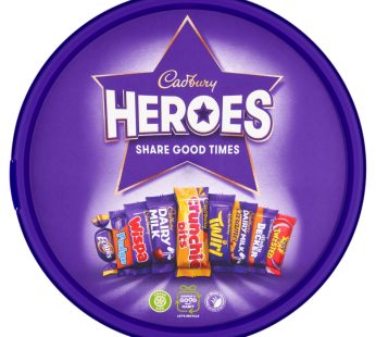 Cadbury Chocolate Tub Heroes Chocolate Tub, 550g