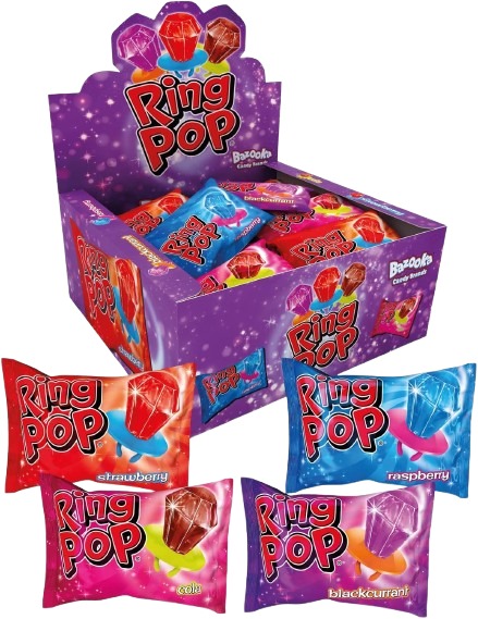 Bazooka Ring Pop 10g