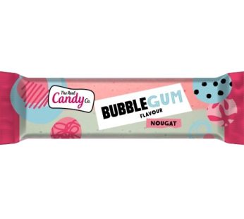 The Real Candy Co. Bubblegum Nougat Bar 130g