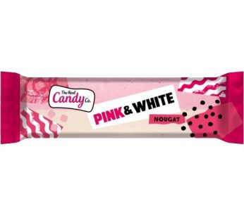 The Real Candy Co. Pink & White Nougat Bars 130g