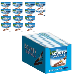 Bounty Milk Chocolate & Coconut Crispy Rolls 5 Pack 117g